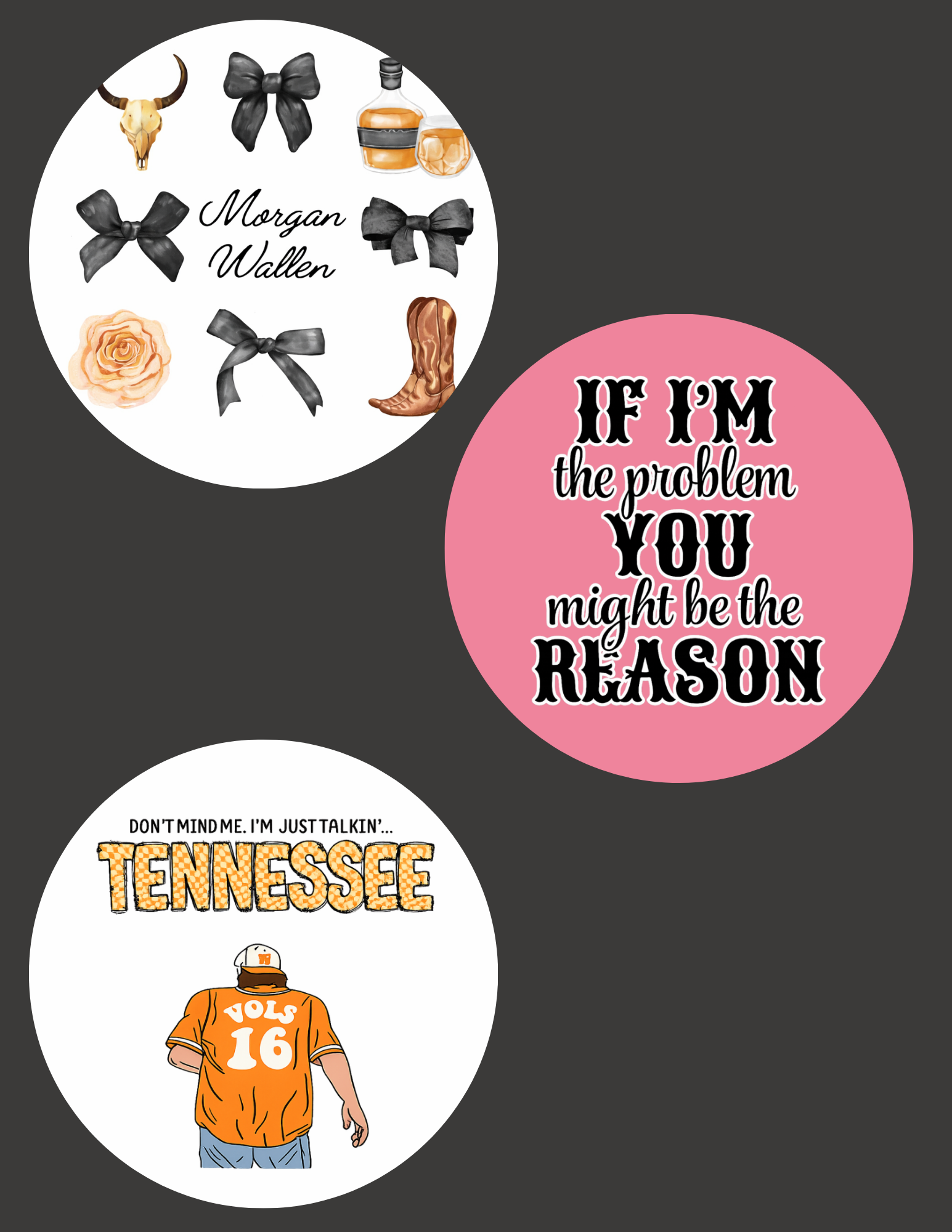 Morgan Wallen Buttons