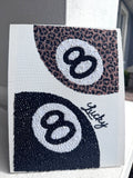 Lucky 8 Ball Bedazzle Kit
