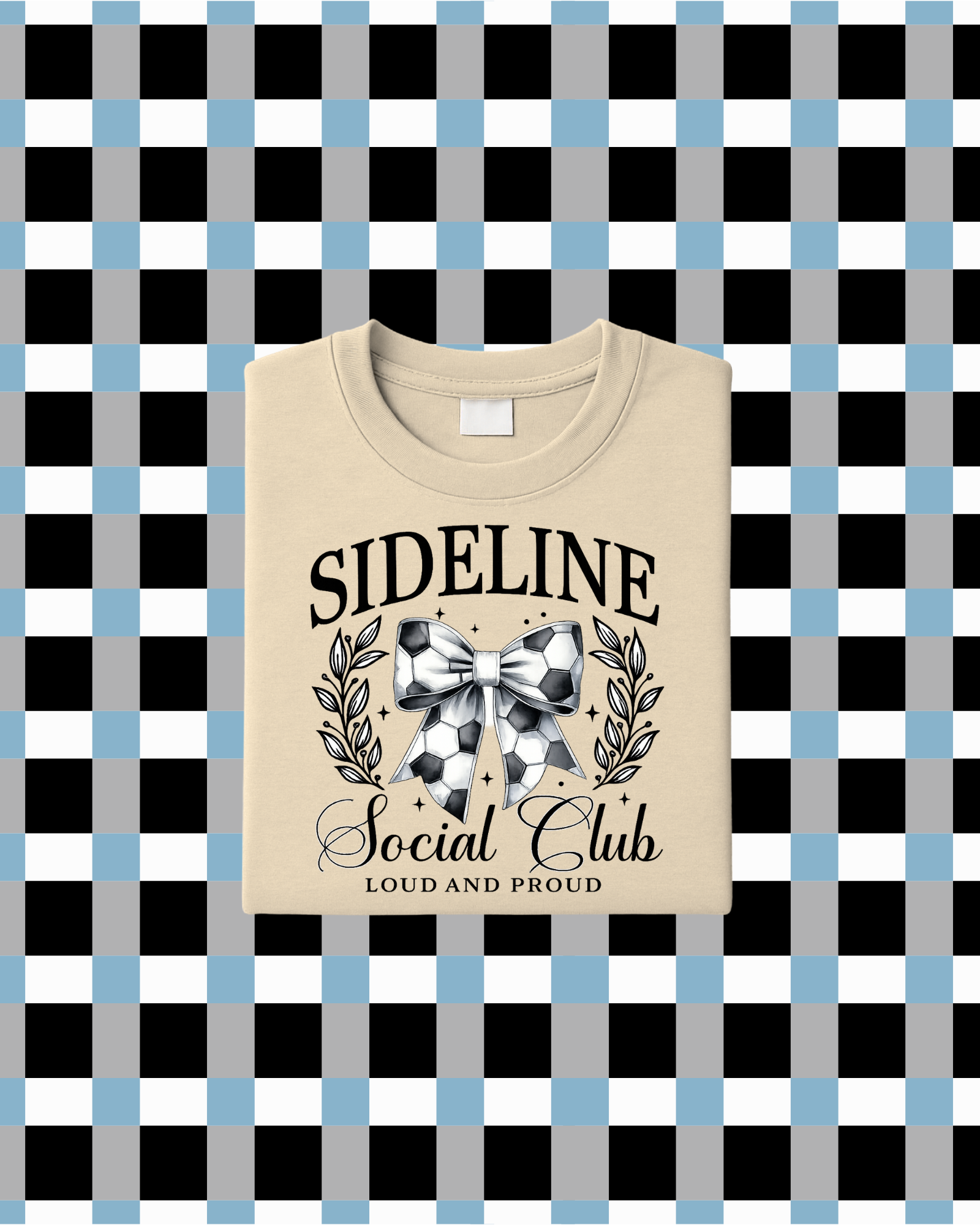 Soccer Sideline Social Club T-Shirt