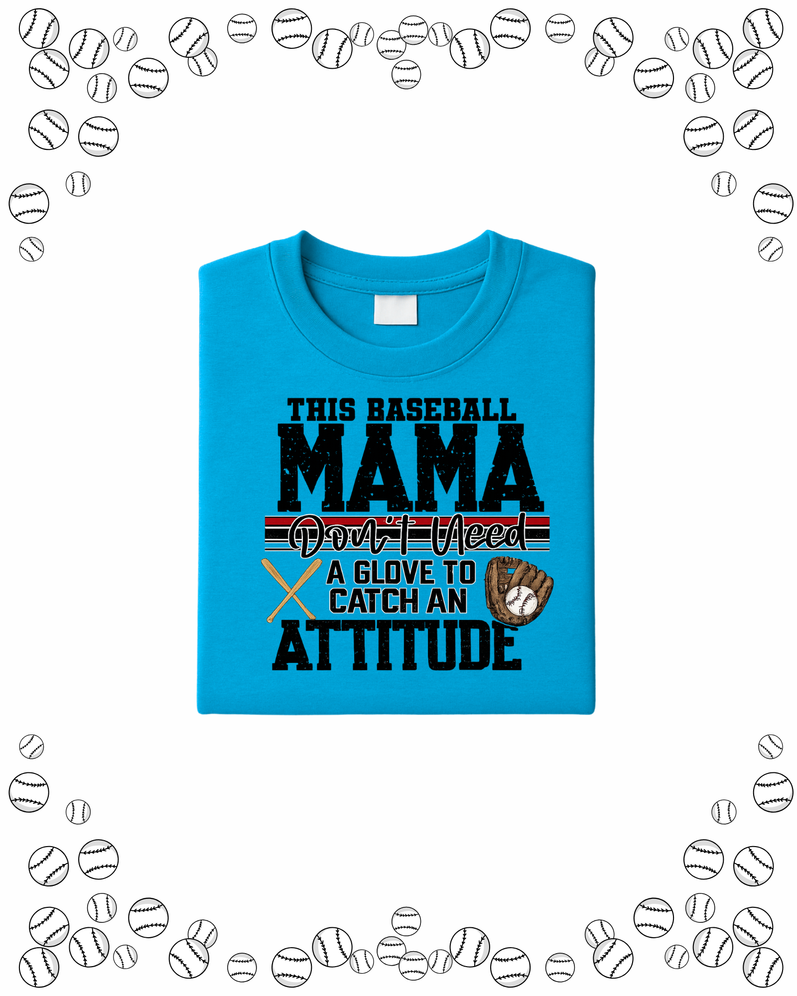 This Baseball Mama T-Shirt