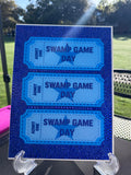Swamp Game Day Ticket Bedazzle Kit