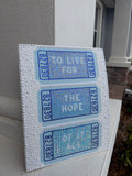 To Live For The Hope Of It All Bedazzle Kit